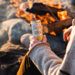 Enjoying Strait & Narrow by a beach fire